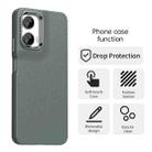 For Motorola Moto G35 5G Carbon Fiber Series IMD Phone Case(Grey) - 2