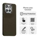 For Motorola Edge 50 Neo 5G Carbon Fiber Series IMD Phone Case(Brown) - 2