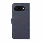 For Google Pixel 9a ABEEL Side-Magnetic Litchi Pattern Leather RFID Phone Case(Blue) - 3