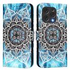 For Doogee N55 Plus Colored Drawing Pattern Plain Weave Leather Phone Case(Undersea Mandala) - 2