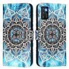 For Cubot P50 Colored Drawing Pattern Plain Weave Leather Phone Case(Undersea Mandala) - 2