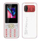 D63 Elder Keypad Phone, 1.77 inch, 3600mAh, SOS, FM, Dual SIM, GSM, Plug:EU Plug(Red) - 1