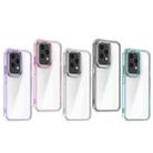 For Honor 200 Lite Global  Shine High Transparency Acrylic Phone Case(Purple) - 2