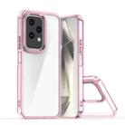 For Honor 200 Lite Global  Shine High Transparency Acrylic Phone Case(Pink) - 1