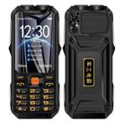 Q9-1 4G Elder Keypad Rugged Phone, 3.5 inch, 4500mAh, 21 Keys, SOS, FM, Network: 4G, Dual SIM(Black) - 1