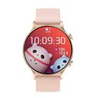 CY19 1.32 inch AMOLED Screen Silicone Strap Smart Watch, Blood Oxygen/Blood Pressure/Heart Rate(Pink) - 2