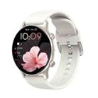 CY19 1.32 inch AMOLED Screen Silicone Strap Smart Watch, Blood Oxygen/Blood Pressure/Heart Rate(Starlight) - 1