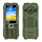 Q6000 Elder Keypad Phone, 2.4 inch, 6800mAh, Dual Flashlights, 21 Keys, SOS, FM, Dual SIM, GSM, Plug:EU Plug(Green) - 1