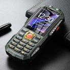 Q7+ 4G Elder Keypad Rugged Phone, 1.77 inch, 16800mAh, 21 Keys,  SOS, FM, Network: 4G, Dual SIM(Green) - 2