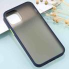 For iPhone 12 mini Skin Feel Series Shockproof Frosted TPU + PC Protective Case(Navy Blue) - 1