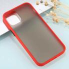 For iPhone 12 mini Skin Feel Series Shockproof Frosted TPU + PC Protective Case(Red) - 1