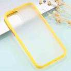 For iPhone 12 mini Skin Feel Series Shockproof Frosted TPU + PC Protective Case(Yellow) - 1
