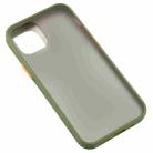 For iPhone 12 / 12 Pro Skin Feel Series Shockproof Frosted TPU + PC Protective Case(Army Green) - 2