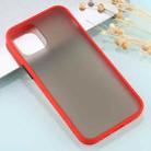 For iPhone 12 / 12 Pro Skin Feel Series Shockproof Frosted TPU + PC Protective Case(Red) - 1