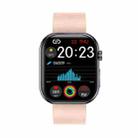 ET587 1.95 inch AMOLED Screen Smart Watch, ECG Electrocardiogram/Blood Sugar Monitoring(Pink) - 2