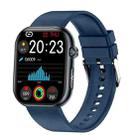 ET587 1.95 inch AMOLED Screen Smart Watch, ECG Electrocardiogram/Blood Sugar Monitoring(Blue) - 1