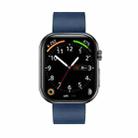 ET587 1.95 inch AMOLED Screen Smart Watch, ECG Electrocardiogram/Blood Sugar Monitoring(Blue) - 2