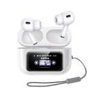 REMAX CozyBuds W30N LED Dual Noise Reduction Bluetooth 5.4 Earphones(White) - 1
