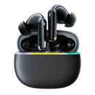 REMAX CozyPods W7N Pro ANC+ENC Dual Noise Reduction Bluetooth 5.4 Earphones(Black) - 1