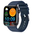 T92 1.81 inch IPS Square Screen Smart Watch, Heart Rate / Blood Oxygen / Blood Pressure(Blue) - 1