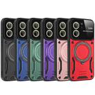 For Xiaomi 13T / 13T Pro Large Window MagSafe Holder Phone Case(Green) - 2