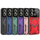 For Redmi Note 13 Pro 5G Global Large Window MagSafe Holder Phone Case(Black) - 2