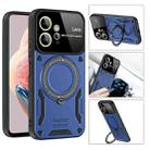 For Redmi Note 12 4G Global Large Window MagSafe Holder Phone Case(Purple) - 3