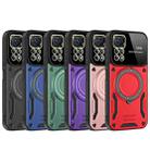 For Redmi Note 11 Pro Global Large Window MagSafe Holder Phone Case(Black) - 2