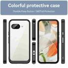 For Google Pixel 9a Colorful Series Acrylic Hybrid TPU Phone Case(Black) - 2
