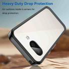 For Google Pixel 9a Colorful Series Acrylic Hybrid TPU Phone Case(Black) - 3