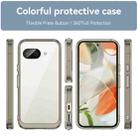 For Google Pixel 9a Colorful Series Acrylic Hybrid TPU Phone Case(Transparent Grey) - 2