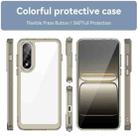 For OnePlus Nord 5 5G Colorful Series Acrylic Hybrid TPU Phone Case(Transparent Grey) - 2