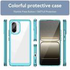For OnePlus Ace 5 Racing Colorful Series Acrylic Hybrid TPU Phone Case(Transparent Blue) - 2