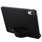 For Lenovo Tab P11 TB-J606F TPU Leather Back Tablet Case with Wristband(Black) - 3