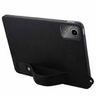 For Lenovo Tab M11 / Xiaoxin Pad 2024 TPU Leather Back Tablet Case with Wristband(Black) - 3