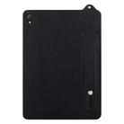 For Lenovo Tab K10C / E10C TPU Leather Back Tablet Case with Wristband(Black) - 2