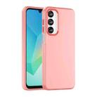 For Samsung Galaxy A16 4G Frosted Translucent TPU Hybrid PC Full Coverage Phone Case(Red) - 1