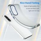 For Samsung Galaxy A36 5G Frosted Translucent TPU Hybrid PC Full Coverage Phone Case(Dark Blue) - 3