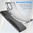 For Samsung Galaxy A06 5G Frosted Translucent TPU Hybrid PC Full Coverage Phone Case(Black) - 3