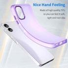 For Samsung Galaxy A06 5G Frosted Translucent TPU Hybrid PC Full Coverage Phone Case(Dark Purple) - 3