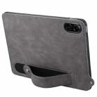 For Honor Pad X8 Pro / X9 2023 TPU Leather Back Tablet Case with Wristband(Grey) - 3