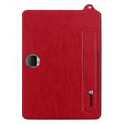 For Honor Pad 9 12.1 2023 TPU Leather Back Tablet Case with Wristband(Red) - 2