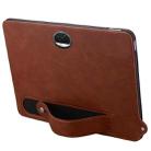 For Honor Pad 9 12.1 2023 TPU Leather Back Tablet Case with Wristband(Brown) - 3