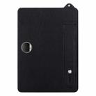 For Honor Pad 9 12.1 2023 TPU Leather Back Tablet Case with Wristband(Black) - 2