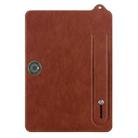 For OnePlus Pad / OPPO Pad 2 TPU Leather Back Tablet Case with Wristband(Brown) - 2