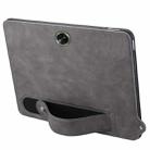 For OnePlus Pad GO / OPPO Pad Air 2 TPU Leather Back Tablet Case with Wristband(Grey) - 3