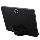 For OnePlus Pad GO / OPPO Pad Air 2 TPU Leather Back Tablet Case with Wristband(Black) - 3
