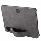 For OnePlus Pad Pro TPU Leather Back Tablet Case with Wristband(Grey) - 3