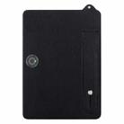 For OnePlus Pad Pro TPU Leather Back Tablet Case with Wristband(Black) - 2