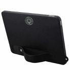 For OnePlus Pad Pro TPU Leather Back Tablet Case with Wristband(Black) - 3
